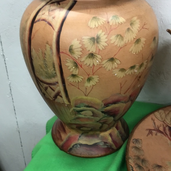 Vintage Oriental set,  plate / jar/ bowl - Picture 13 of 16